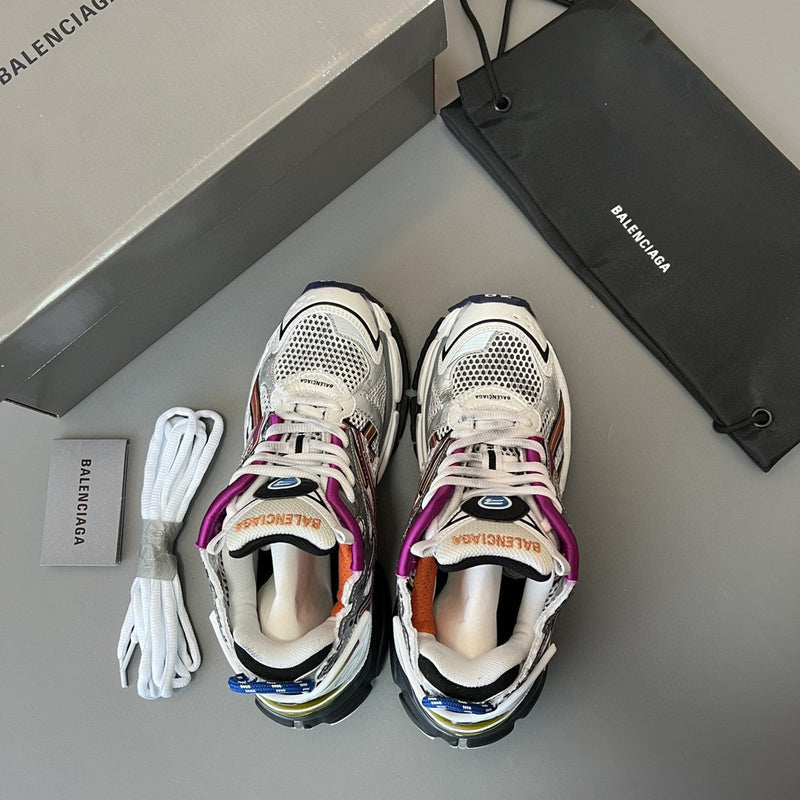 Balenciaga Beige Combat Boots - Lifestyle Styling Shot