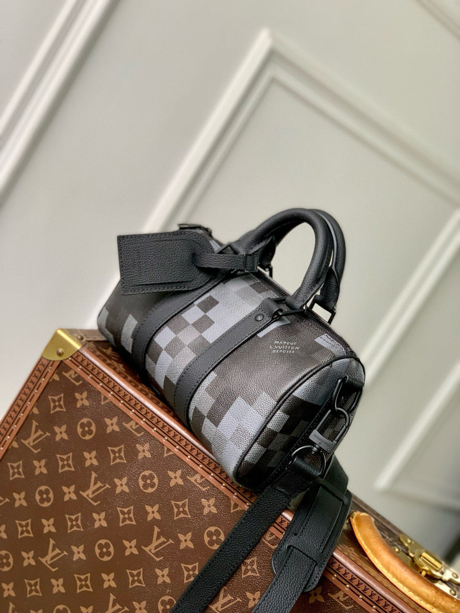 Louis Vuitton Bags- Louis Vuitton Lou Keepall 25 Bag Elegant Everyday Designer Handbag