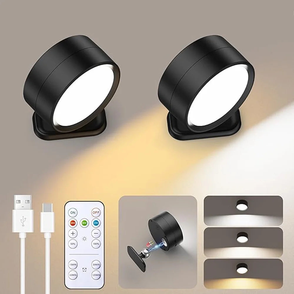 Battery Operated Wall Sconce