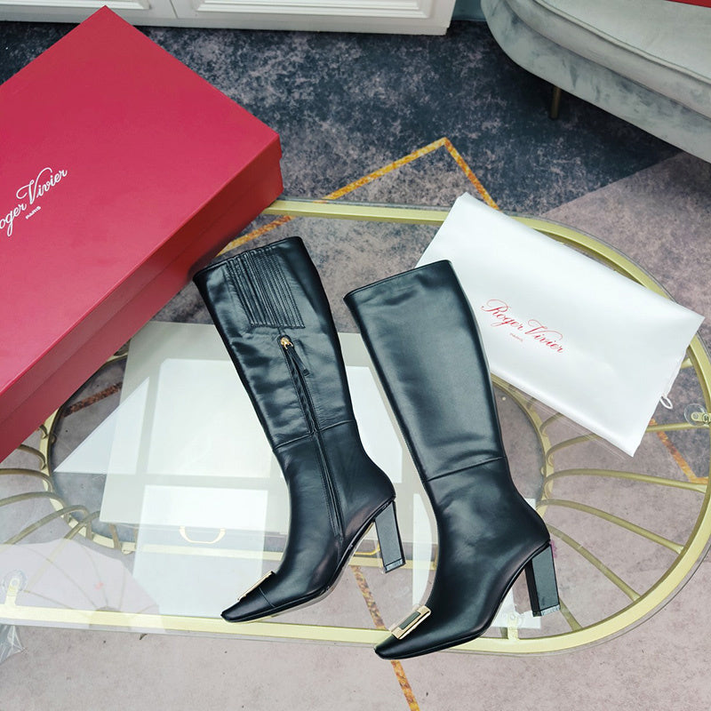 Roger Vivier luxury shoes detail shot