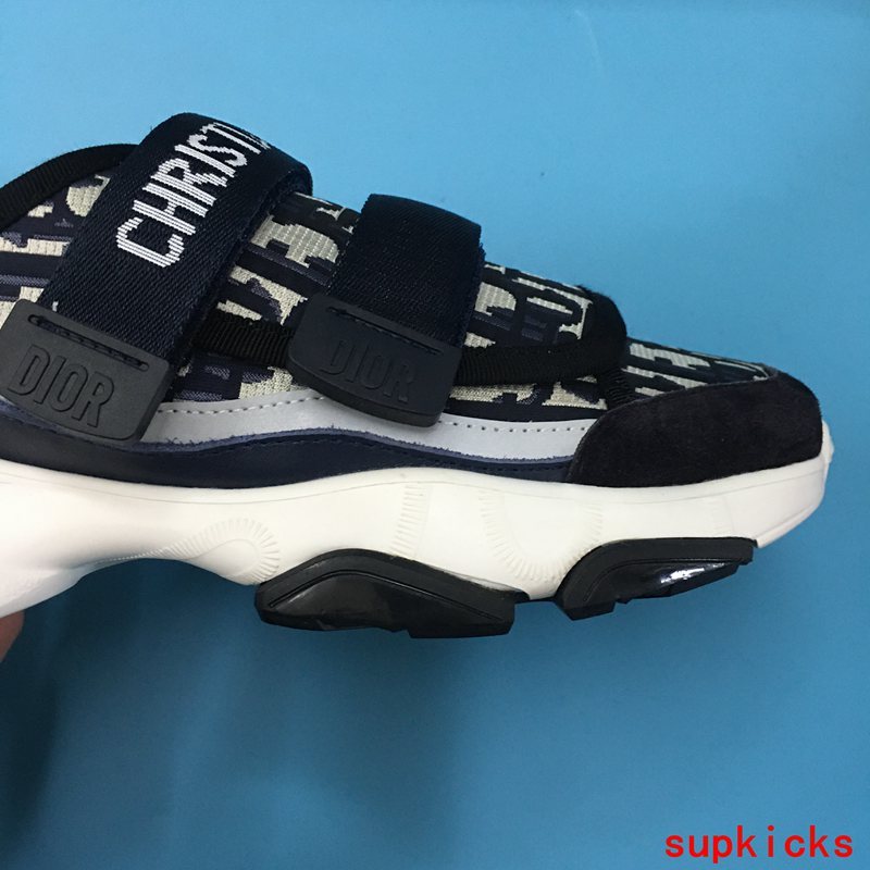 Dior Tan High-Top Sneakers - Angled View