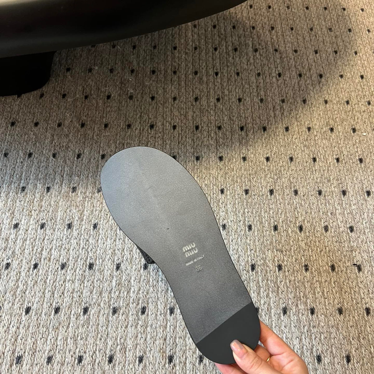 Shoes- Miu M Slides Premium Designer Casual Shoes