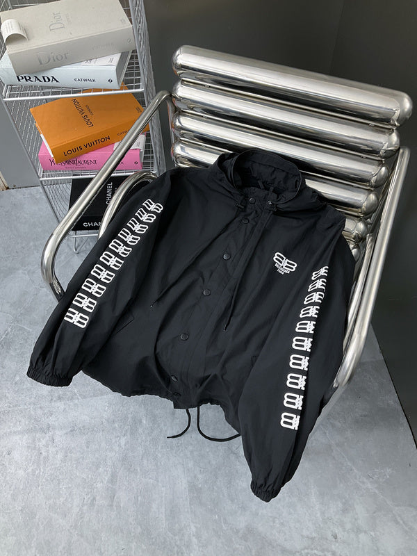 Close-up of Balenciaga designer clothing craftsmanship