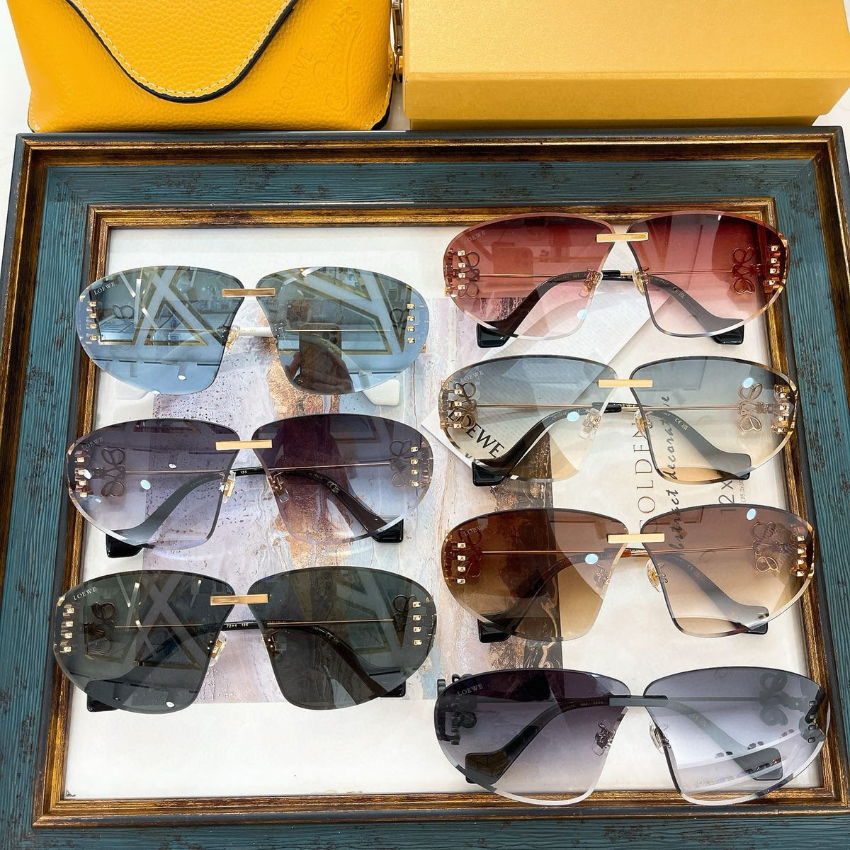 Sunglasses- Loew Sunglasses Luxury Designer UV Sunglasses