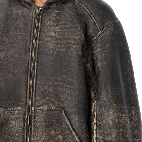 Balenciaga outerwear side profile designer luxury fashion