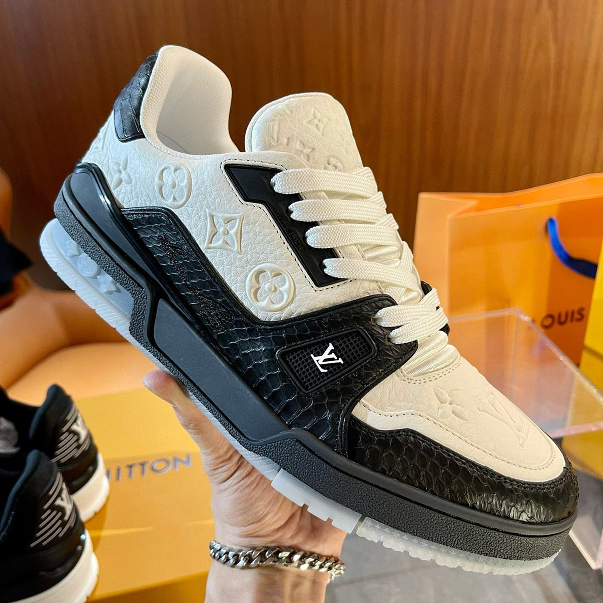 Louis Vuitton Shoes- Louis Vuitton Lou Trainers Luxury Lifestyle Designer Footwear