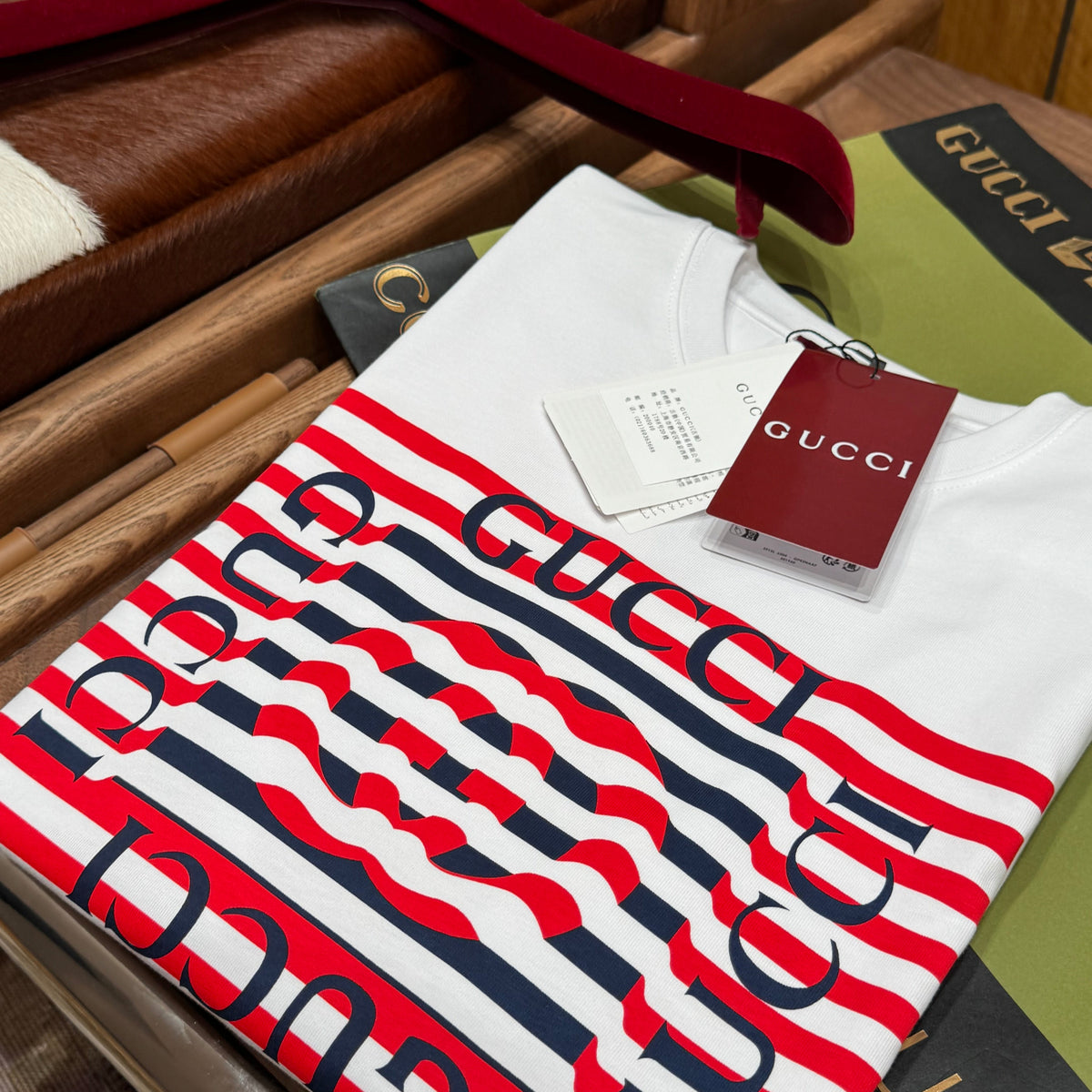 Gucci T-Shirts- Gucci T-shirt Premium Designer Cotton T-Shirt