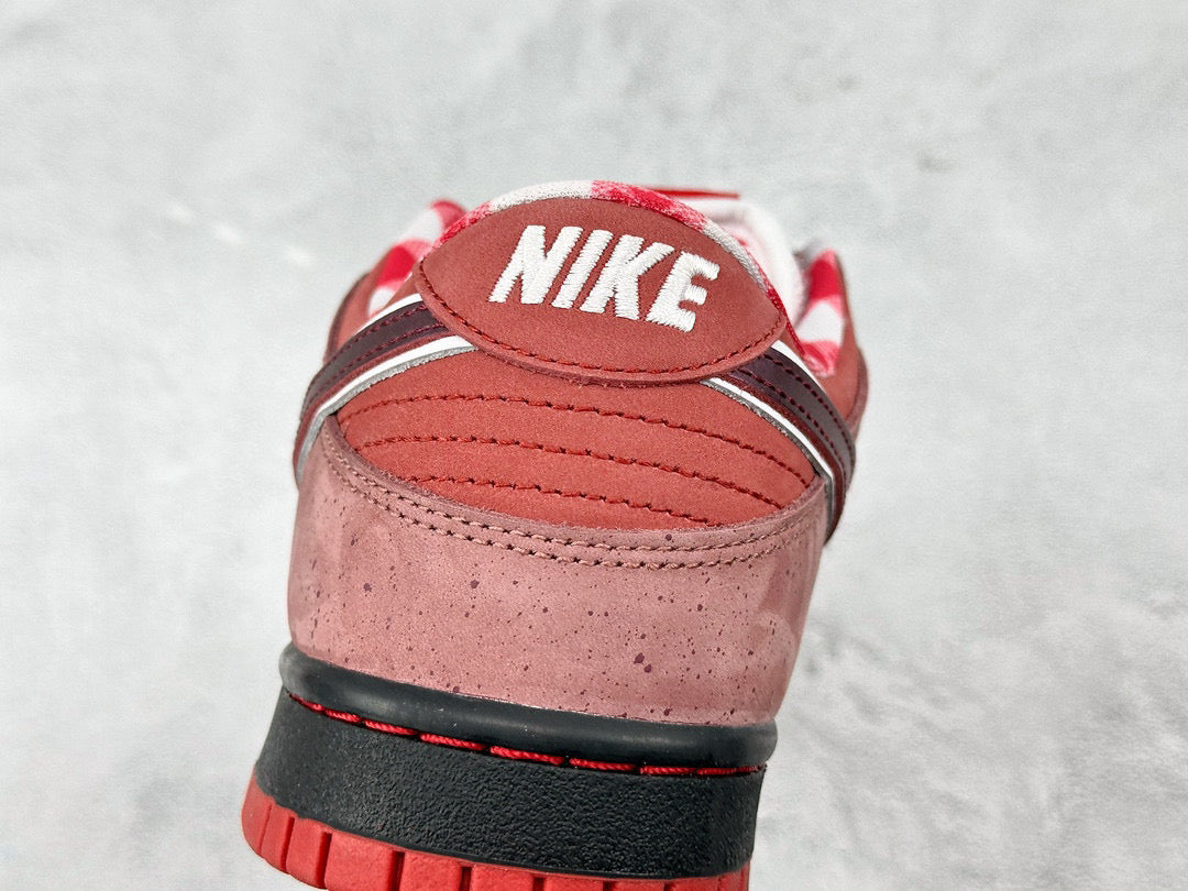 Nike Shoes- Nike Dunk Low Red Lobster Luxury Lifestyle Designer Footwear