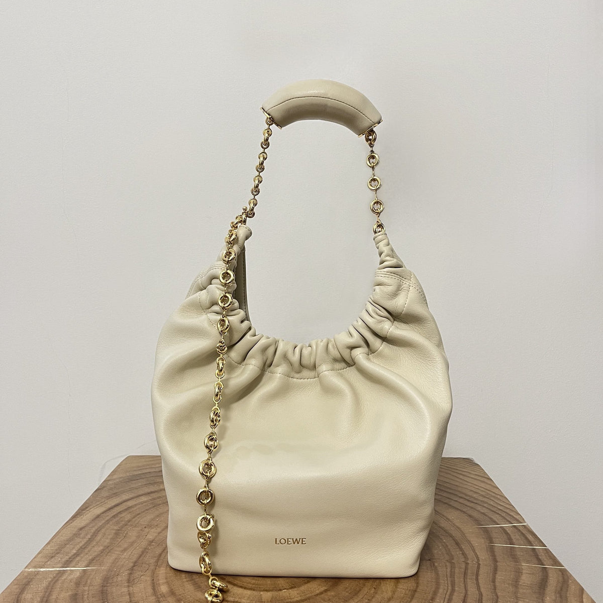 Bags- Loew Small Squeeze Bag Luxury Designer Leather Handbag