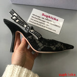 Dior shoes Style 002 - top view showing design