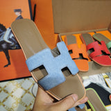 Hermes sandals Style 031 - styled lifestyle view