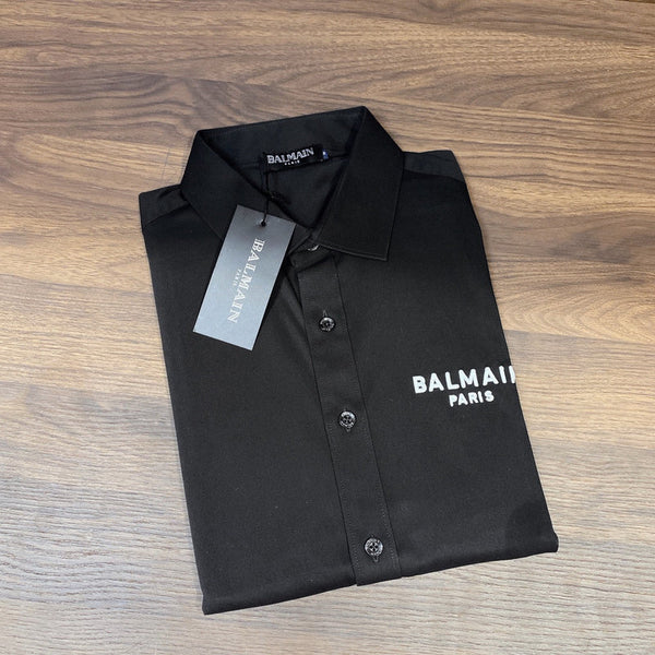 Back view of Balmain luxury piece style No.098