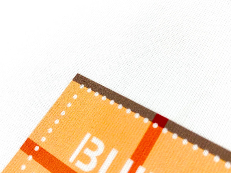 Burberry luxury t-shirt detail shot