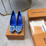 Louis Vuitton designer shoes full view