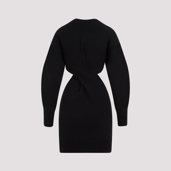 Alexander McQueen premium cocktail dresses detail and craftsmanship close-up