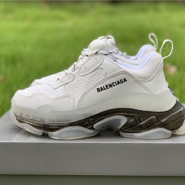 Balenciaga shoes Style 387 - front view, premium leather craftsmanship