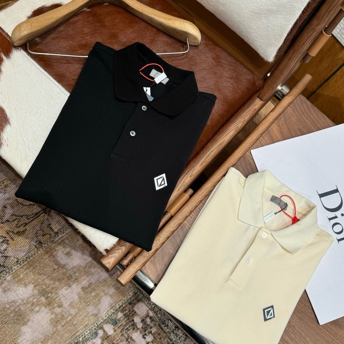 Dior Polo Shirts- Dior Polo Shirt Classic Designer Cotton Polo Shirt