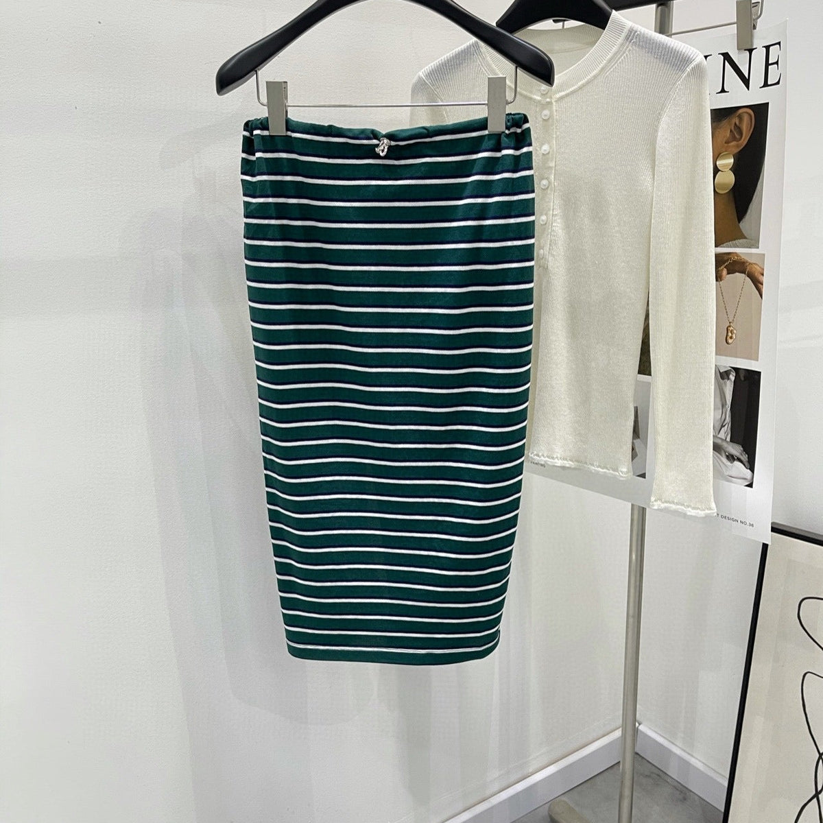Skirts- Pd Skirt Chic Everyday Designer Skirt