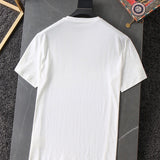 Close-up of Burberry t-shirt craftsmanship