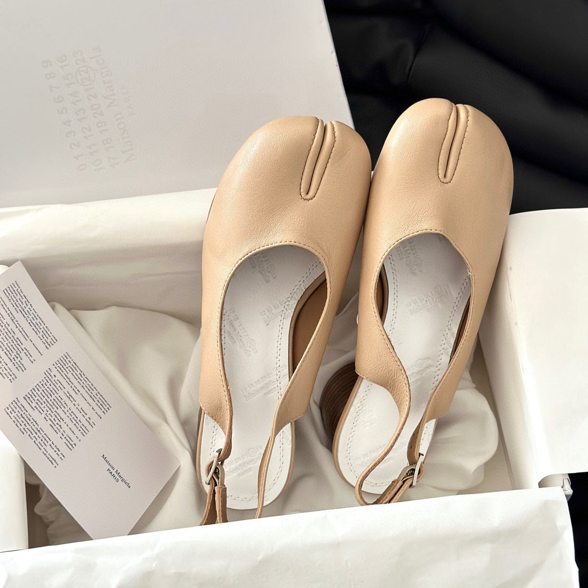 Shoes- Maison M Tabi Heels Luxury Lifestyle Designer Footwear