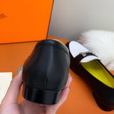 Hermes shoes Style 387 - angled studio shot
