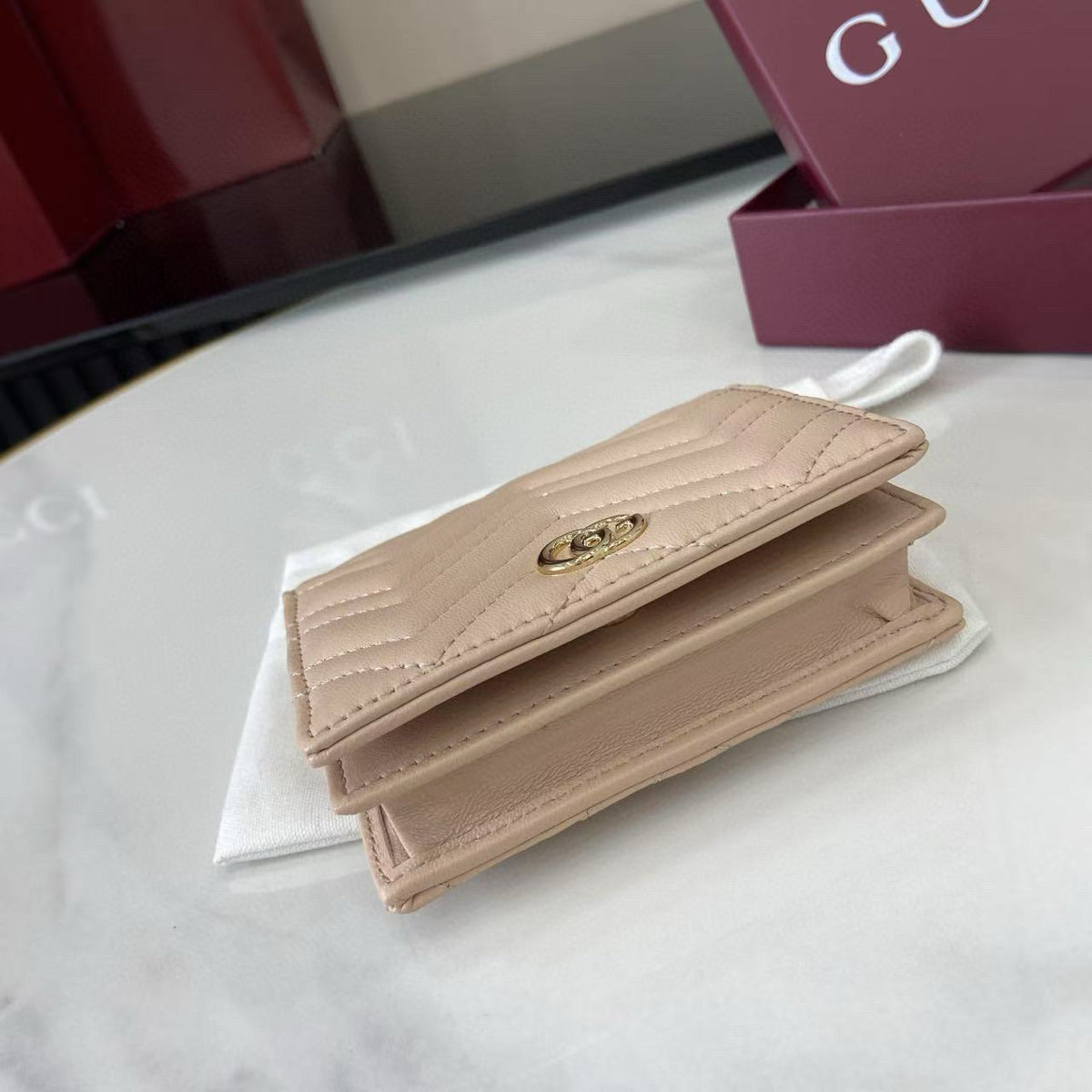 Gucci Wallets- Gucci Marmont Small Wallet Elegant Everyday Leather Wallet