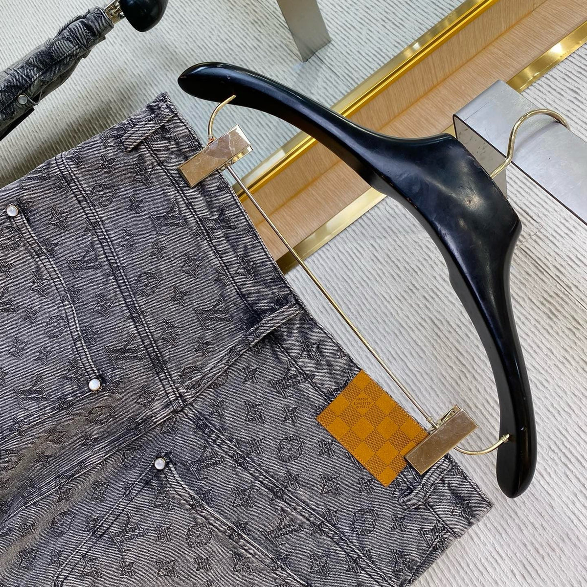 Louis Vuitton Jeans- Louis Vuitton Lou Denim Shorts Classic Everyday Designer Jeans