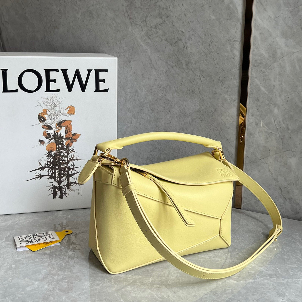 Bags- Loew Small Puzzle Edge Bag Premium Designer Shoulder Bag