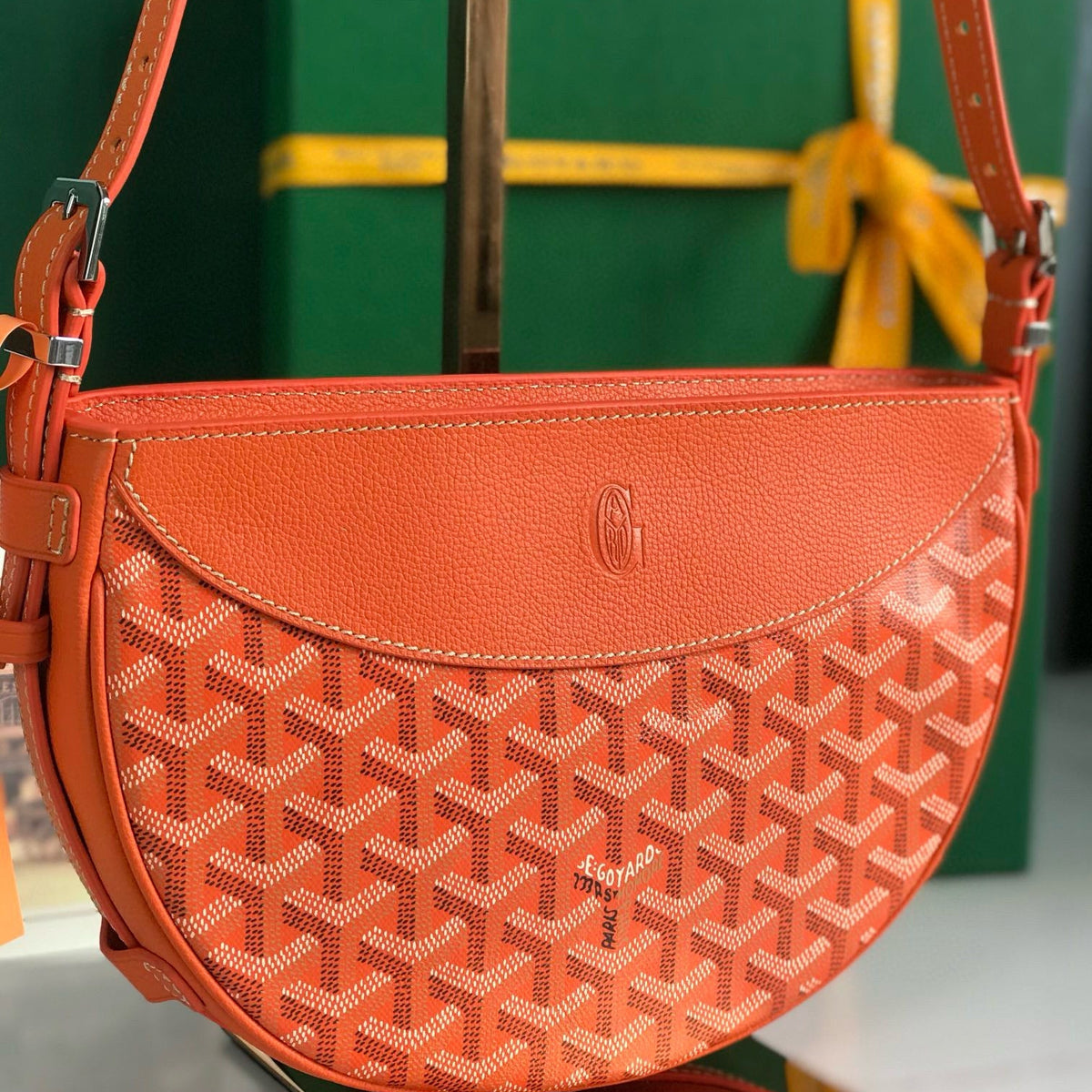 Bags- Goya Hirondelle Bag Luxury Designer Leather Handbag