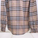 Close-up of Burberry designer clothing craftsmanship