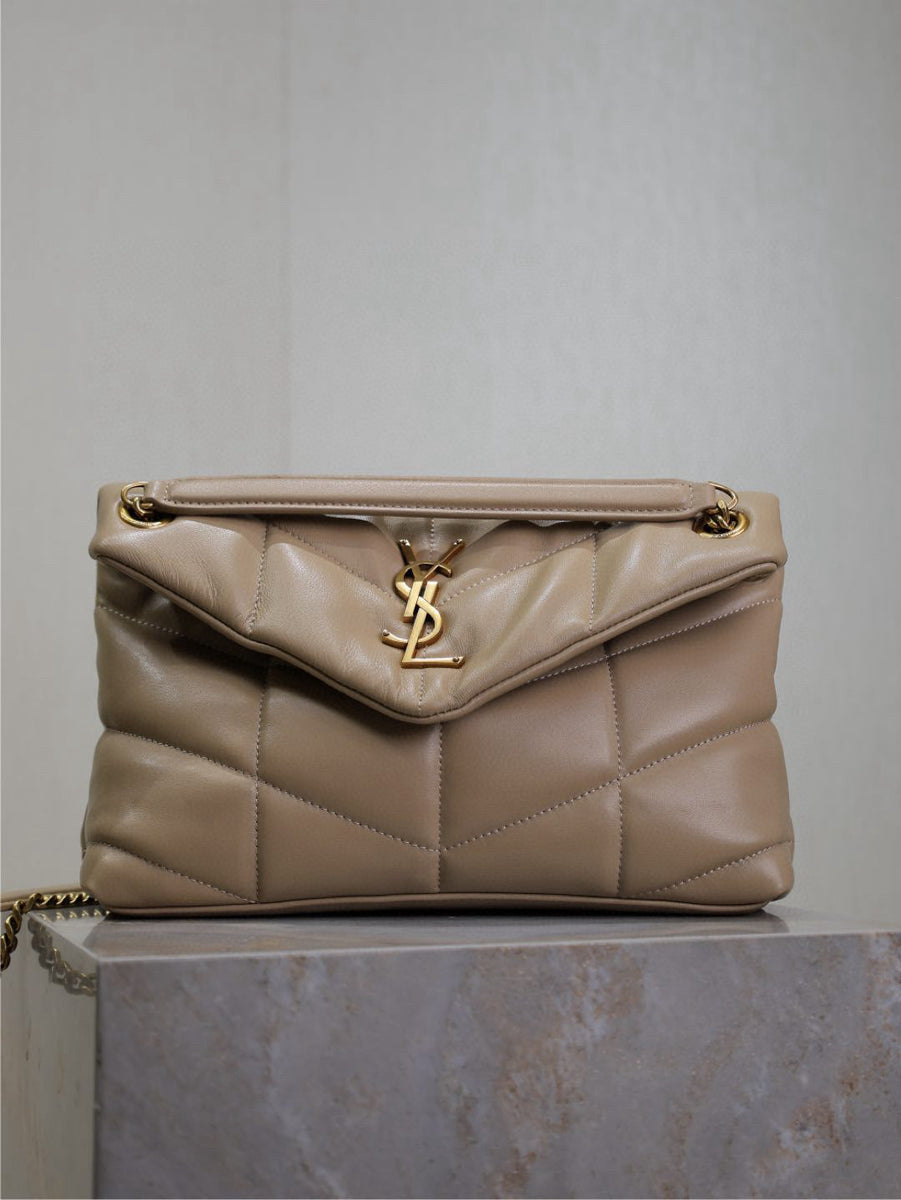 Saint Laurent Bags- Saint Laurent Loulou Puffer Small Bag Premium Designer Shoulder Bag