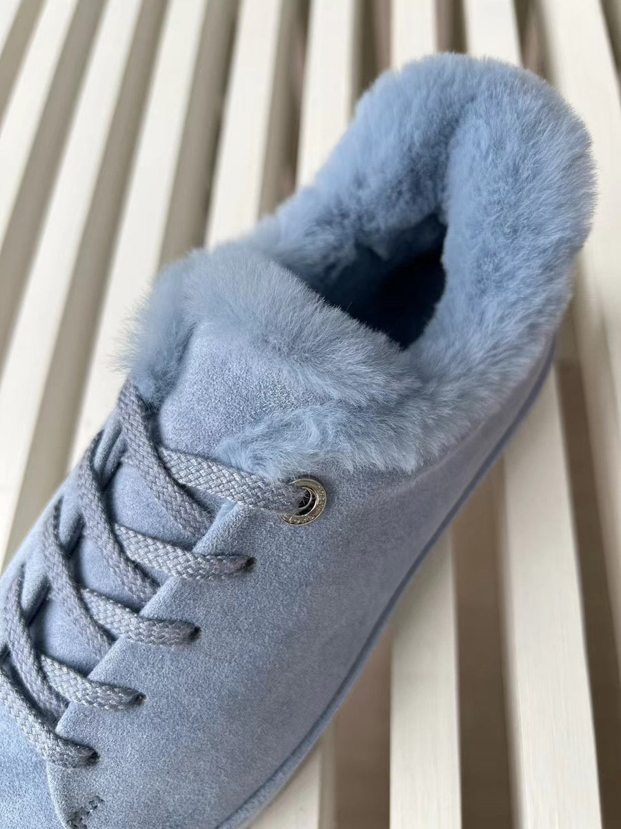 Shoes- Loro P Fur Nuages Sneakers Luxury Lifestyle Designer Footwear