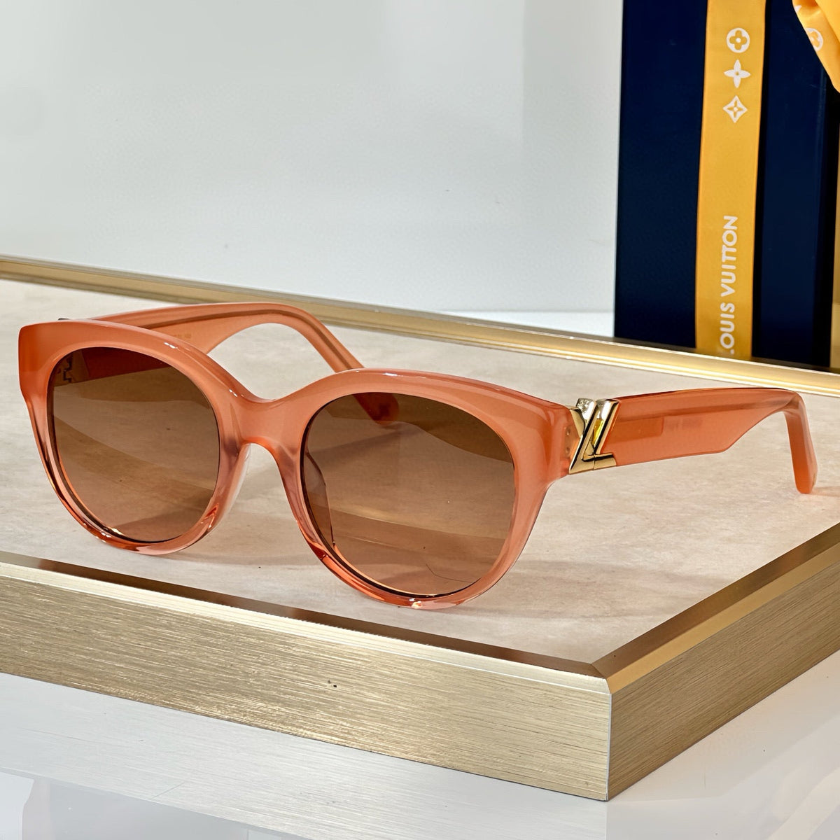 Louis Vuitton Sunglasses- Louis Vuitton Lou Sunglasses Premium Fashion Designer Sunglasses