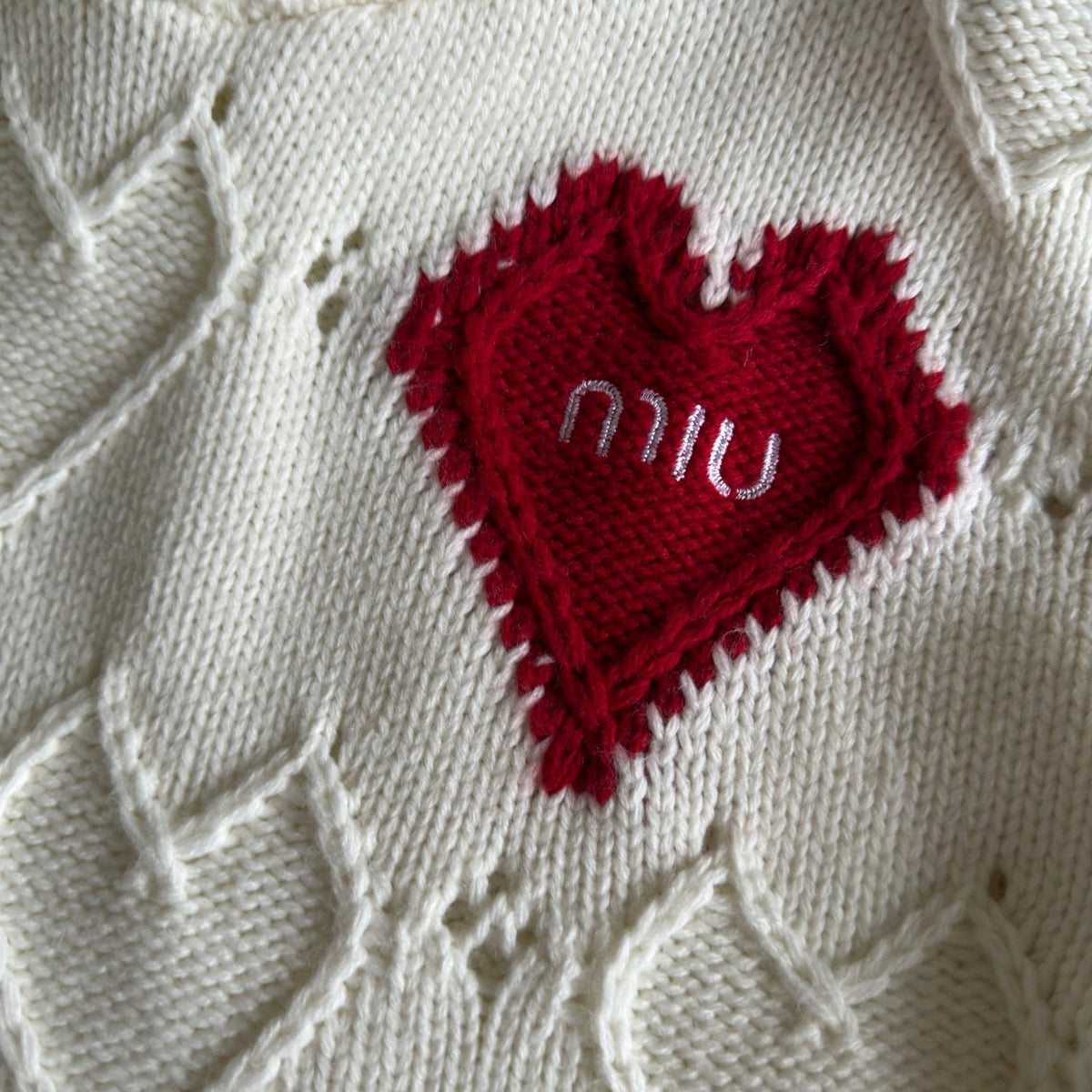 Sweaters- Miu M Jumper Premium Casual Designer Knitwear