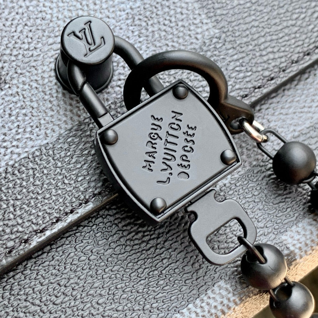 Louis Vuitton Wallets- Louis Vuitton Lou Steamer Wearable Wallet Compact Luxury Card Wallet