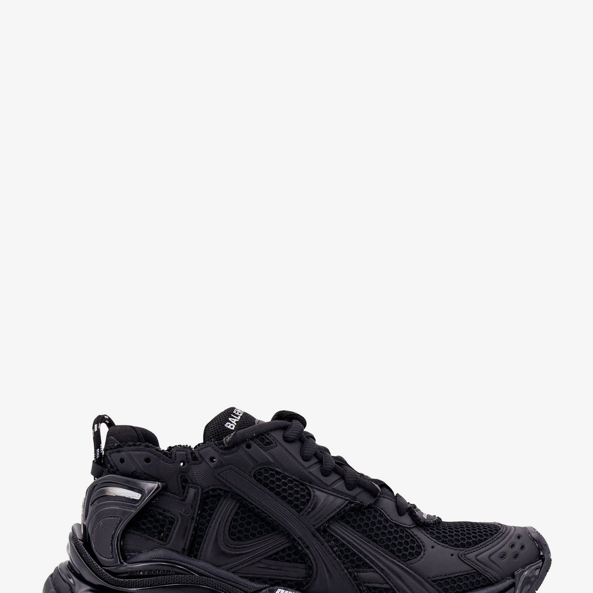 Balenciaga Shoes? Balenciaga Men Runner Mesh And Leather Sneakers Premium Designer Casual Shoes