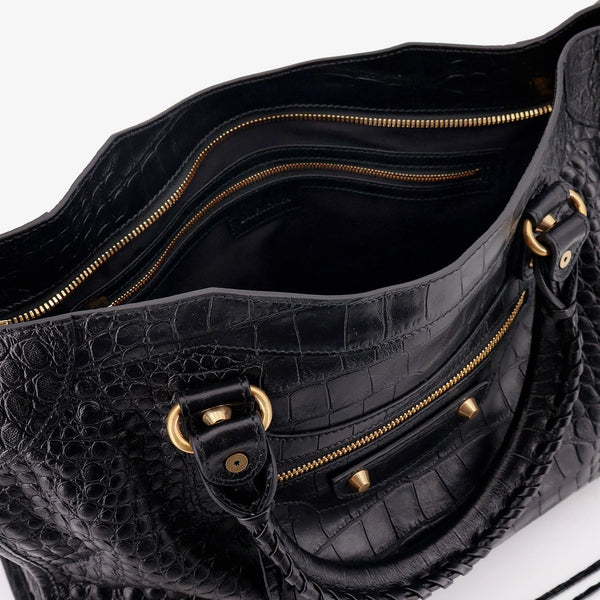 Balenciaga shoulder bags lifestyle shot premium designer piece