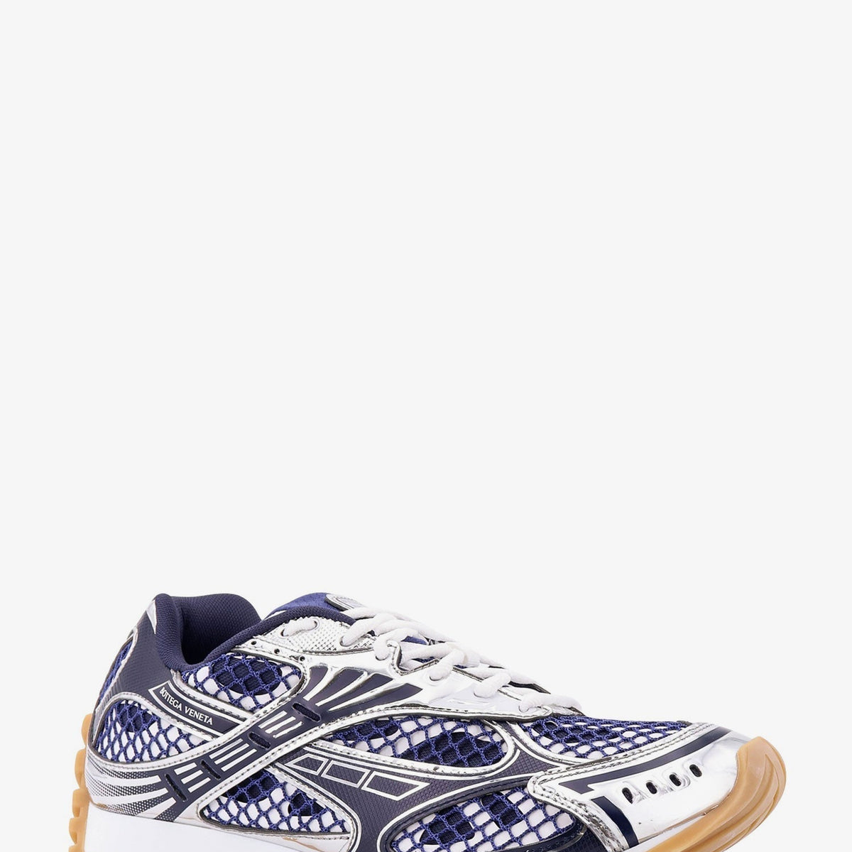 Bottega Veneta Shoes Bottega Veneta Men Orbit Mesh And Leather Sneakers Comfortable Everyday Designer Shoes