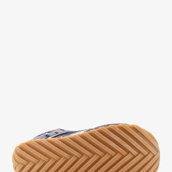 Bottega Veneta Shoes Bottega Veneta Men Orbit Mesh And Leather Sneakers Comfortable Everyday Designer Shoes