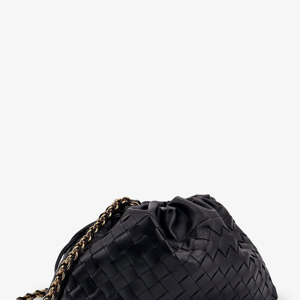 Bottega Veneta Bags? Bottega Veneta Women Leather Dustbag Clutch With Intrecciato Motif Luxury Designer Leather Handbag