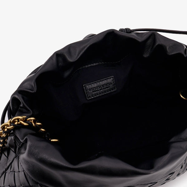 Bottega Veneta Bags? Bottega Veneta Women Leather Dustbag Clutch With Intrecciato Motif Luxury Designer Leather Handbag