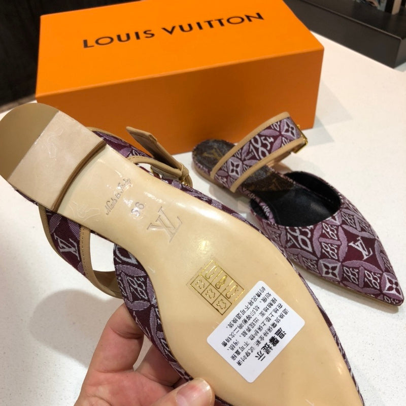 Louis Vuitton Beige Knee-High Boots - Lifestyle Styling Shot