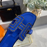 Hermès Nude High-Top Sneakers - Angled View