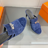 Hermès Black Bow-Detail Flats - Lifestyle Styling Shot