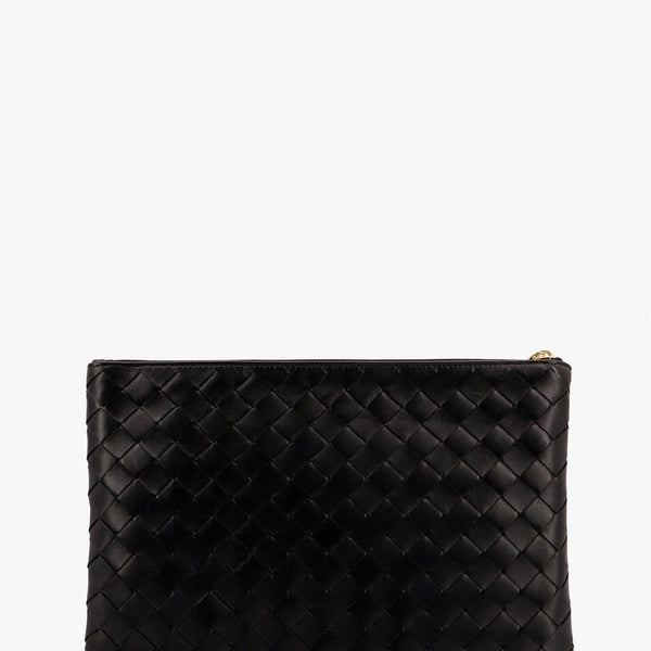 Bottega Veneta Bags? Bottega Veneta Women Intrecciato Leather Pouch Premium Designer Shoulder Bag