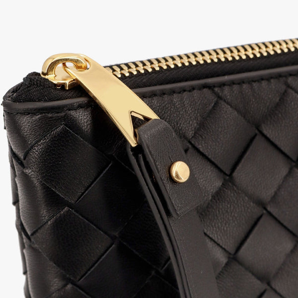 Bottega Veneta Bags? Bottega Veneta Women Intrecciato Leather Pouch Premium Designer Shoulder Bag