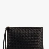 Bottega Veneta pochettes luxury designer piece front view