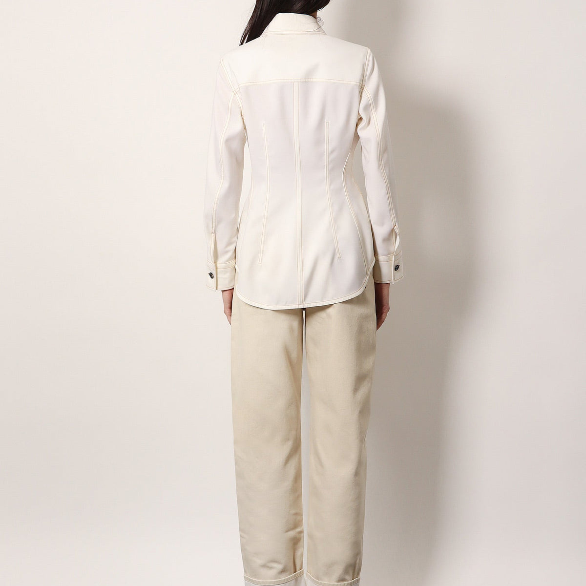 Bottega Veneta blouses side profile designer luxury fashion