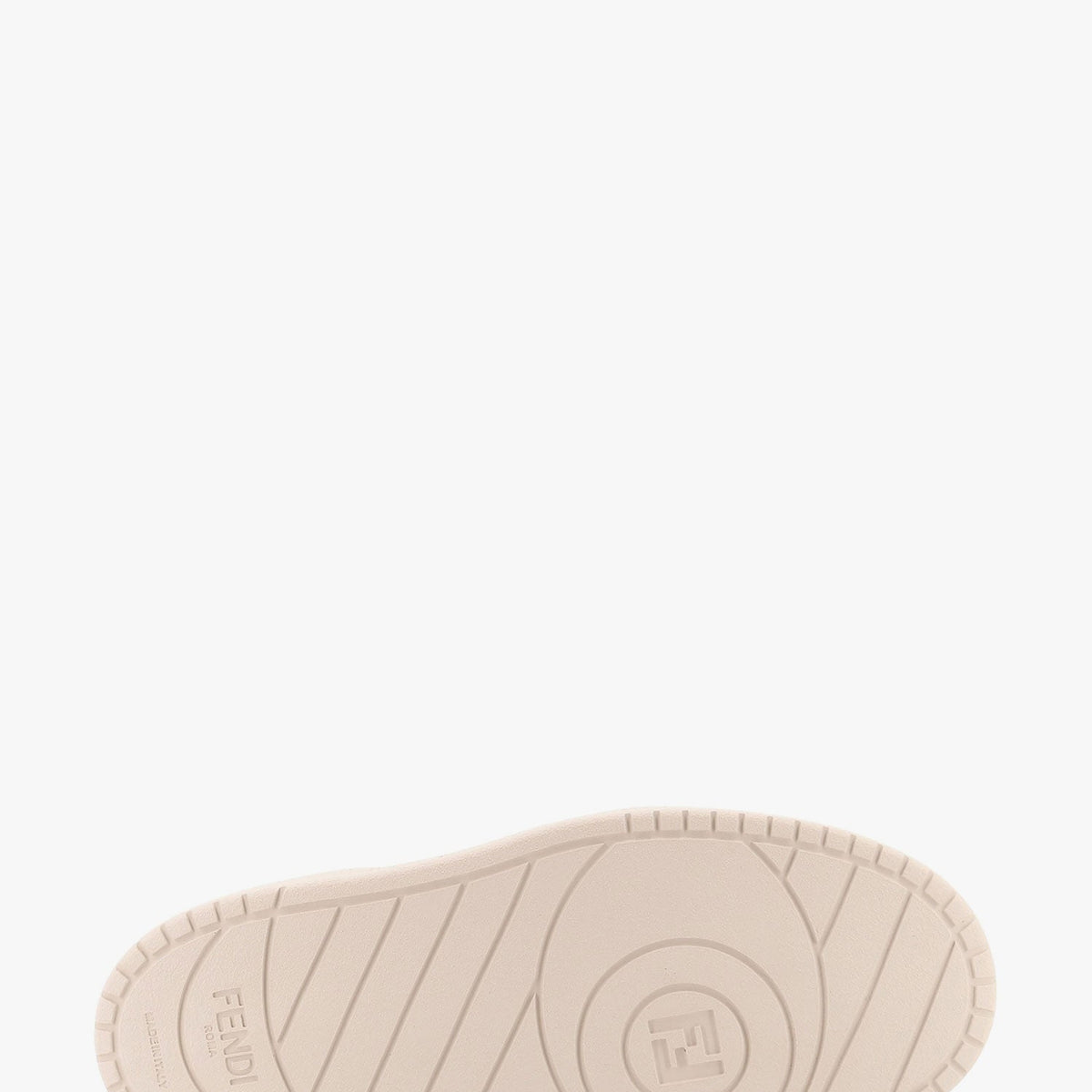 Close-up of Fendi athletic hardware and fine stitching