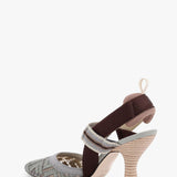 Fendi sandals side profile designer luxury fashion